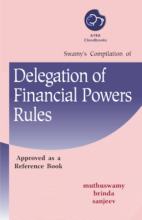 DELEGATION OF FINANCIAL POWERS RULES cover
