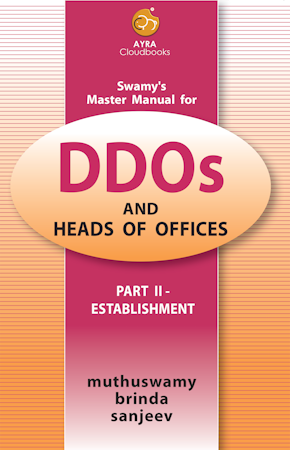 SWAMYS MASTER MANUAL FOR DDOS PART II cover