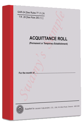 GAR-24/TR-28 ACQ. ROLL 300 FS. cover